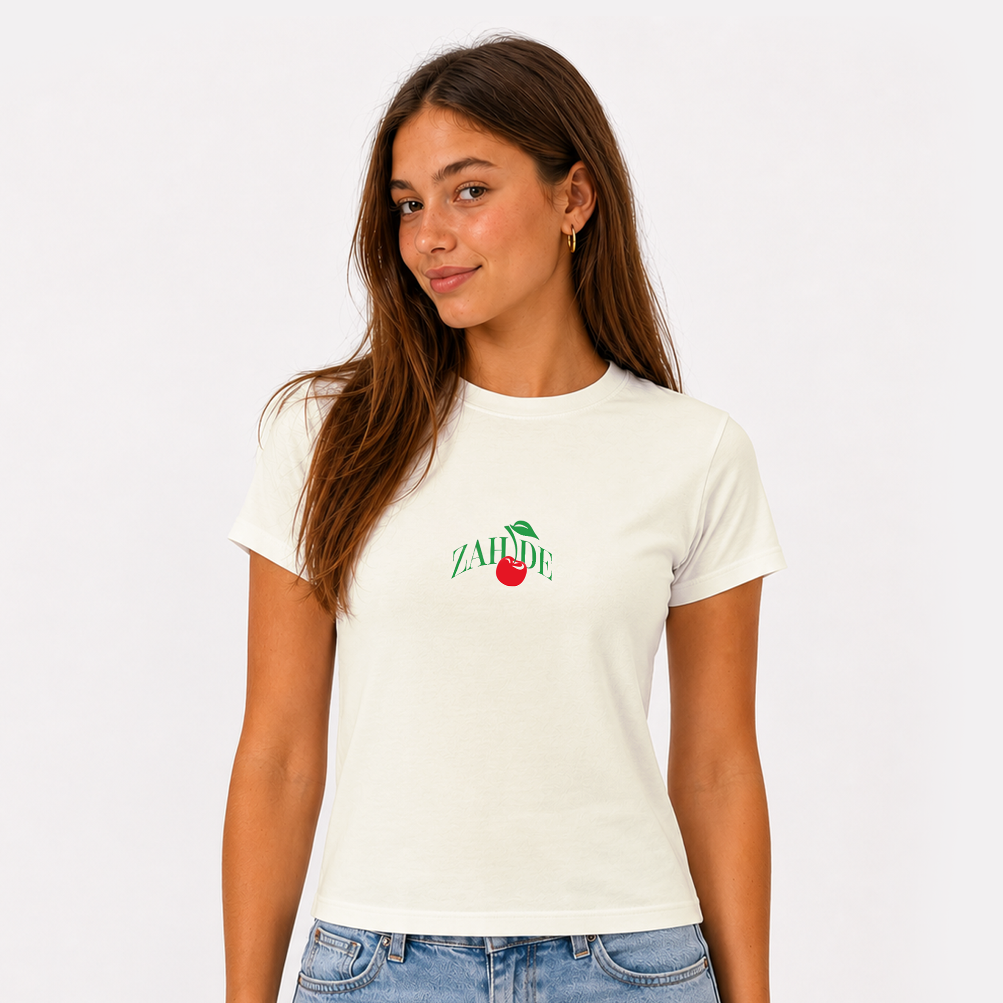 ZAH1DE Checkst du? Girlie Shirt 448582