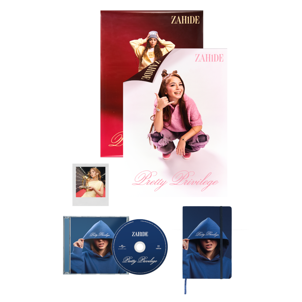 ZAH1DE Pretty Privilege CD + Limitiertes Poster + Polaroid + Notizbuch + Digitaler Bonusinhalt 429644
